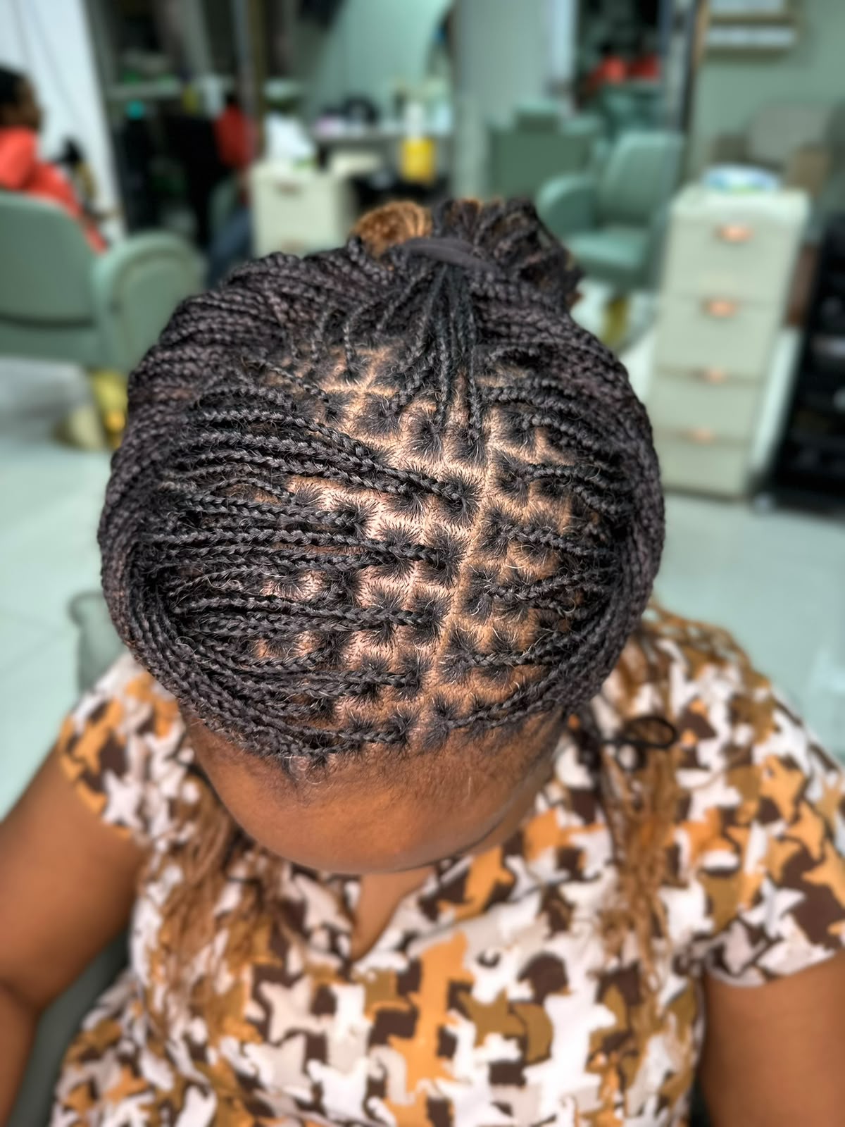 Braids protective hair design